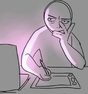 Telegram sticker 🫠 дудлесы