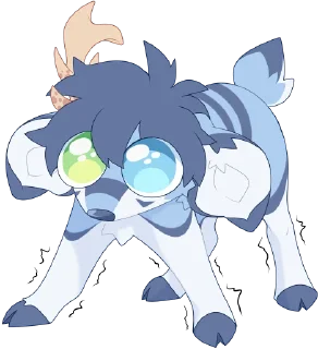 Telegram stiker 🥺 Sio the One Horned Stag