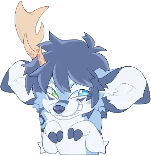 Video sticker 😈 Sio the One Horned Stag