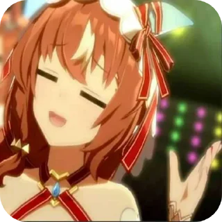 Telegram sticker 😅 Still In Love @umamusume_stickers
