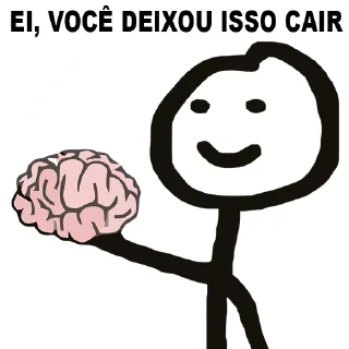 Telegram sticker 🧠 FAGNAO pack - post apocalyptic version