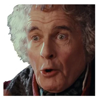 Telegram sticker 😮 The Lord of the Rings