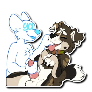 Telegram sticker 💦 Lennox Flopdog