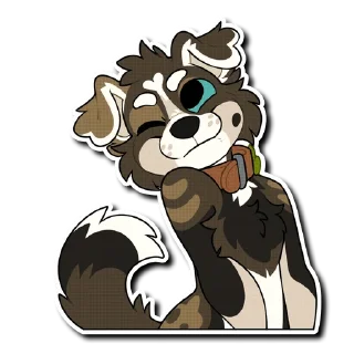 Sticker 😉 Lennox Flopdog
