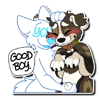 Telegram sticker 💦 Lennox Flopdog