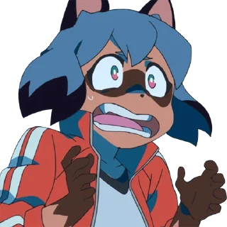 Telegram sticker 😱 BNA - Michiru Kagemori