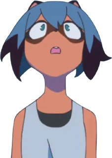 Telegram sticker 👀 BNA - Michiru Kagemori