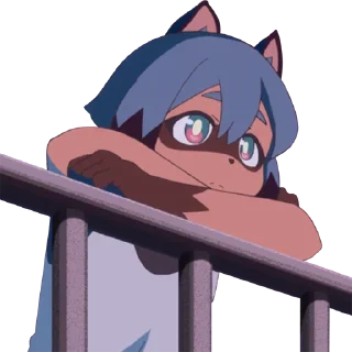 Telegram sticker 😶 BNA - Michiru Kagemori