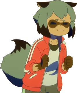 Telegram sticker 😣 BNA - Michiru Kagemori