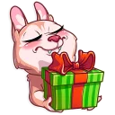 Telegram stiker 🎁 Christmas Dog