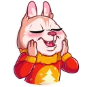 Telegram stiker 😌 Christmas Dog