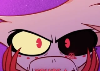 Video sticker 😡 Hazbin Hotel WTF :: @fStikBot