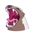 Video sticker 😪 Honey Badger