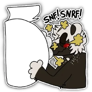 Телеграм стикер 💨 SmellyStickers — @stckrRobot