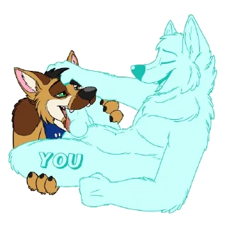 Телеграм стикер 👅 Rhys Shepherd NSFW