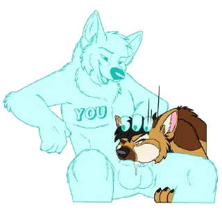 Телеграм стикер 🥵 Rhys Shepherd NSFW