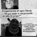 Video sticker 💭 Shrek do Zap by @Faberoso