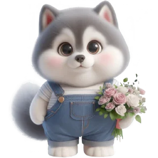 Telegram sticker 💐 Кругленький Сай @Nyasticks