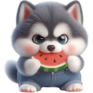 Telegram sticker 🍉 Кругленький Сай @Nyasticks