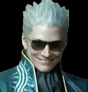 Telegram stiker 😎 Vergil by @skyf0rce69 :: @fStikBot
