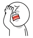 Telegram sticker 😩 😂