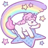 Sticker 🌠 Единорожек @Nyasticks