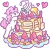 Sticker 🎂 Единорожек @Nyasticks