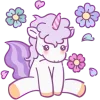 Sticker 🌷 Единорожек @Nyasticks