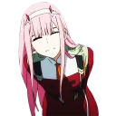 Telegram sticker ☺️ Darling in the franxx Zero Two
