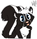 Telegram sticker 😃 Skunky!