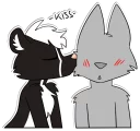 Telegram sticker ❤️ Skunky!