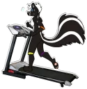 Telegram sticker 🏃 Skunky!