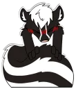 Telegram sticker 😳 Skunky!