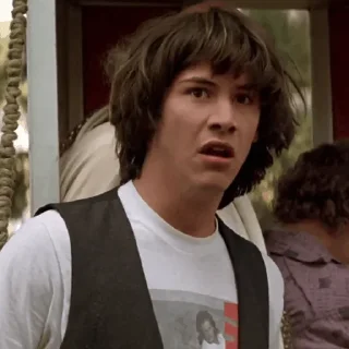 Telegram stiker 🤨 Киану Ривз @stickernayaa