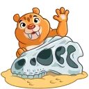 Telegram sticker 👋 Sabretooth
