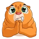 Telegram sticker 🙏 Sabretooth