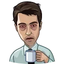 Telegram sticker 😴 People Memes