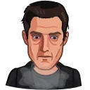 Telegram sticker 😳 People Memes