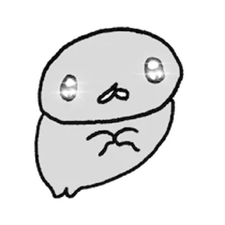 Telegram sticker ⭐ 봄날 헐랭이물개 @moe_sticker_bot