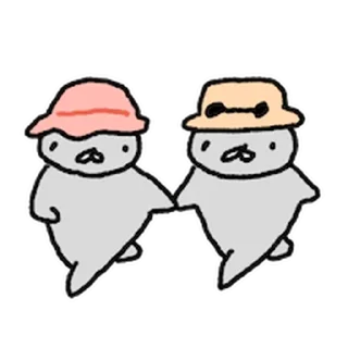 Video sticker ⭐ 봄날 헐랭이물개 @moe_sticker_bot