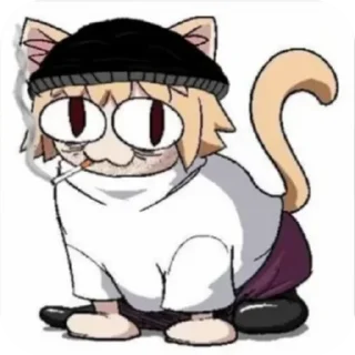 Телеграм стикер 👄 NecoARC Стикеры :: @QstickBot