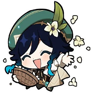 Video sticker 😄 chibi genshin