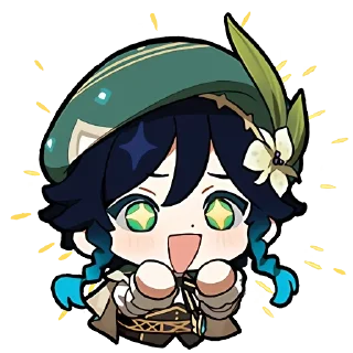 Sticker 🤩 chibi genshin