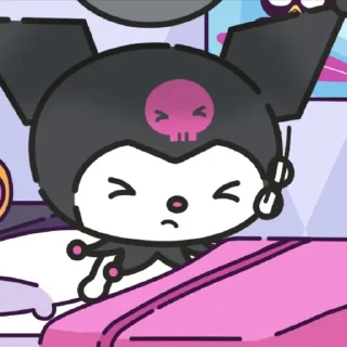 Video sticker 🕸 KUROMI ★ @floobiee