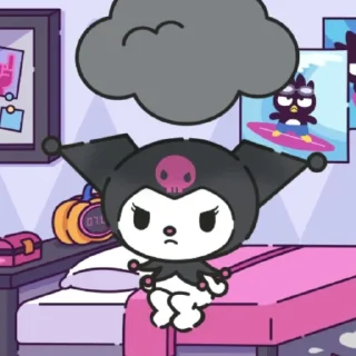 Video sticker 🕸 KUROMI ★ @floobiee