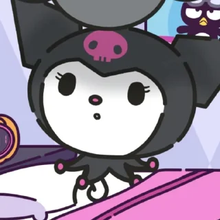 Video sticker 🕸 KUROMI ★ @floobiee