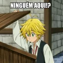 Telegram sticker 🤷 Nanatsu no Taizai🔥(@Ira_do_Dragao)