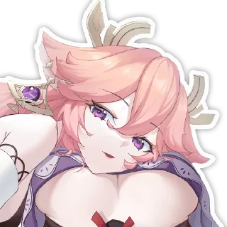 Telegram sticker 🥰 Это хент? @GenshinImpact_18plus