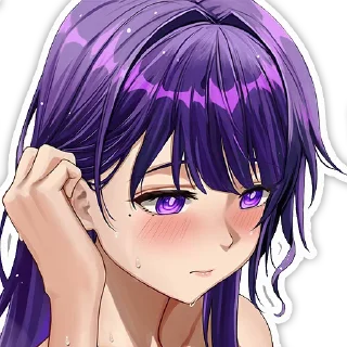 Telegram sticker 😌 Это хент? @GenshinImpact_18plus