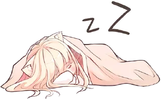 Telegram sticker 😴 Kirarules :: @fStikBot)